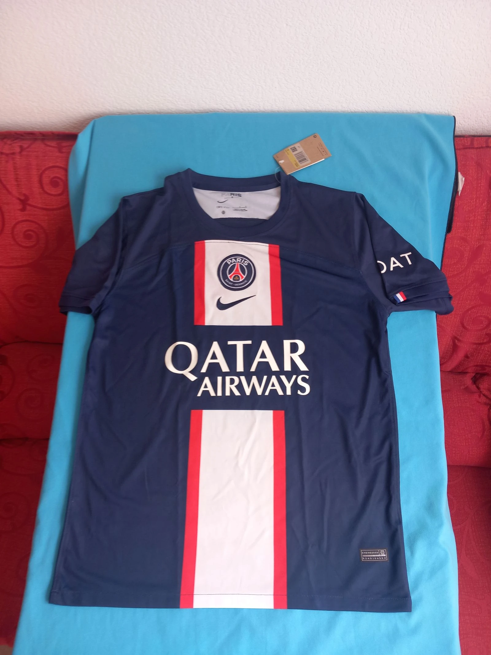 Camiseta fútbol PSG, talla L